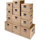 Fellowes Bankers Box SmoothMove&trade; Classic Kit, Sml/Med Boxes, 12pk - Kraft - Recycled - 12 / Carton - TAA Compliance 7716401