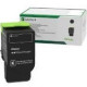 Lexmark Unison Toner Cartridge - Black - Laser - Standard Yield - 2000 Pages - TAA Compliance 78C00KG