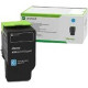 Lexmark Unison Toner Cartridge - Cyan - Laser - Standard Yield - 1400 Pages - TAA Compliance 78C10CE