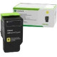 Lexmark Unison Toner Cartridge - Yellow - Laser - Standard Yield - 1400 Pages - TAA Compliance 78C10YE