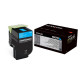 Lexmark (800H2) High Yield Cyan Toner Cartridge (3,000 Yield) - TAA Compliance 80C0H20