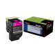Lexmark (801SM) Magenta Return Program Toner Cartridge (2,000 Yield) - TAA Compliance 80C1SM0