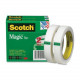 3m Scotch&reg; Magic&trade; Tape, 3/4" x 2,592", 2 Boxes/Pack, 3" Core - 0.75" Width x 72 yd Length - 3" Core - Non-yellowing, Split Resistant, Tear Resistant, Repositionable, Writable Surface, Photo-safe - 2 / Pack - Matt