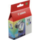 Canon (BCI-15CL) Color Ink Tank Twin Pack - TAA Compliance 8191A003