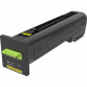 Lexmark High Yield Yellow Toner Cartridge (17,000 Yield) 82K0H40