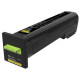 Lexmark High Yield Yellow Return Program Toner Cartridge for US Government (17,000 Yield) (TAA Compliant Version of 82K1HY0) - TAA Compliance 82K0HYG