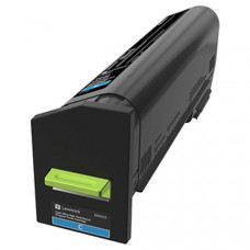 Lexmark Ultra High Yield Cyan Return Program Toner Cartridge for US Government (55,000 Yield) (TAA Compliant Version of 82K1UC0) - TAA Compliance 82K0UCG
