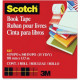 3m Scotch Book Tape - 4" Width x 45 ft Length - 3" Core - Acrylic - Stretchable, Glossy - 1 Roll - Clear - TAA Compliance 845-4