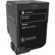 Lexmark High Yield Black Toner Cartridge (25,000 Yield) 84C0H10