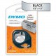Newell Rubbermaid Dymo LetraTag Label Maker Tape Cartridge - 1/2" Width x 13 ft Length - Direct Thermal - Silver - 1 / Each - TAA Compliance 91338