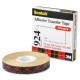3m Scotch General Purpose Adhesive Transfer Tape - 36 yd Length x 0.50" Width - 2 mil Thickness - Permanent Adhesive Backing - 1 Roll - Clear - TAA Compliance 924-1/2