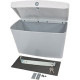 Ergotron SV Storage Bin - Internal Dimensions: 13" Width x 5.50" Depth x 9" Height - External Dimensions: 15.6" Width x 6.3" Depth x 10.3" Height - 12 lb - 6 x Bottle - Key Lock Closure - Gray - For Multipurpose 97-740