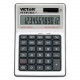 Victor 99901 TuffCalc Calculator - Extra Large Display, Angled Display, Water Proof, Shock Resistant, Battery Backup, 3-Key Memory, Independent Memory, Dual Power, Washable - Battery/Solar Powered - 1.8" x 4.6" x 6.5" - White - 1 Each 99901