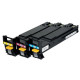 Konica Minolta High Capacity C/M/Y Toner Cartridge Kit (Includes 1 Each of OEM# A06V233, A06V333, A06V433) (3 x 12,000 Yield) A06VJ33