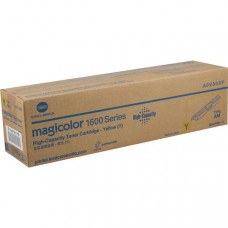 Konica Minolta High Capacity Yellow Toner Cartridge (2,500 Yield) - TAA Compliance A0V306F