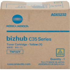 Konica Minolta Yellow Toner Cartridge (4,600 Yield) - TAA Compliance A0X5232