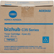 Konica Minolta Cyan Toner Cartridge (4,600 Yield) - TAA Compliance A0X5432