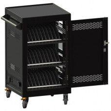 Anywhere Cart 30 Bay Cart - 4 Casters - 4" Caster Size - Metal - 24.3" Width x 25.2" Depth x 44.9" Height - For 30 Devices ACLITE