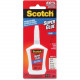 3m Scotch&reg; Super Glue Liquid in Precision Applicator, .14 oz - 0.14 oz - 1 Each - Clear - TAA Compliance AD124