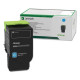 Lexmark Toner Cartridge - Cyan - Laser - Extra High Yield - 3500 Pages - TAA Compliance C241XC0