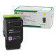 Lexmark Toner Cartridge - Yellow - Laser - Extra High Yield - 3500 Pages - TAA Compliance C241XY0