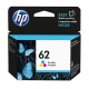 HP 62 (C2P06AN) Tri-Color Original Ink Cartridge (165 Yield) - REACH, TAA Compliance C2P06AN