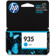 HP 935 Original Ink Cartridge - Single Pack - Inkjet - 400 Pages - Cyan - 1 Each - REACH Compliance C2P20AN#140