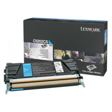 Lexmark Cyan Toner Cartridge (1,500 Yield) C5202CS