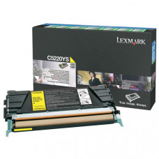 Lexmark Yellow Return Program Toner Cartridge (3,000 Yield) - Design for the Environment (DfE) Compliance C5220YS