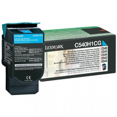 Lexmark High Yield Cyan Return Program Toner Cartridge for US Government (2,000 Yield) (TAA Compliant Version of C540H1CG) - TAA Compliance C540H4CG