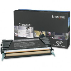 Lexmark Black Toner Cartridge (8,000 Yield) C734A2KG