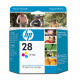 HP 28 Ink Cartridge - Cyan, Magenta, Yellow - Inkjet - 240 Page C8728AN#140