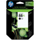 HP 88 Original Ink Cartridge - Single Pack - Inkjet - 2350 Pages - Black - 1 Each - ENERGY STAR, TAA Compliance C9396AN#140