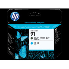 HP 91 Matte Black and Cyan Printhead C9460A