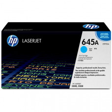 HP 645A (C9731A) Cyan Original LaserJet Toner Cartridge (12,000 Yield) - Design for the Environment (DfE), ENERGY STAR, TAA Compliance C9731A