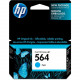 HP 564 Original Ink Cartridge - Single Pack - Inkjet - Standard Yield - 300 Pages - Cyan - 1 Each CB318WN#140