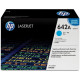 HP 642A (CB401A) Cyan Original LaserJet Toner Cartridge (7,500 Yield) - Design for the Environment (DfE), ENERGY STAR, TAA Compliance CB401A