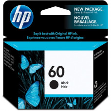 HP 60 Original Ink Cartridge - Single Pack - Inkjet - 200 Pages - Black - 1 Each - TAA Compliance CC640WN#140
