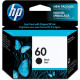 HP 60 Original Ink Cartridge - Single Pack - Inkjet - 200 Pages - Black - 1 Each - TAA Compliance CC640WN#140