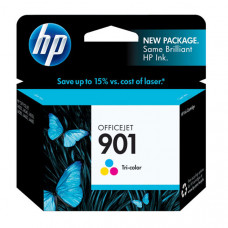 HP 901 (CC656AN) Tri-Color Original Ink Cartridge (360 Yield) - Design for the Environment (DfE), TAA Compliance CC656AN