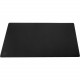 SIIG Large Artificial Leather Smooth Desk Mat Protector - Black - Rectangle - 22" Width x 0.1" Depth - Artificial Leather - Black CE-PD0412-S1