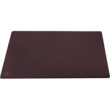 SIIG Large Artificial Leather Smooth Desk Mat Protector - Dark Brown - Rectangle - 22" Width x 0.1" Depth - Artificial Leather - Dark Brown CE-PD0512-S1