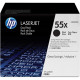 HP 55X (CE255XD) Black High Yield 2-pack Original LaserJet Toner Cartridges (25,000 Yield) - Design for the Environment (DfE), TAA Compliance CE255XD