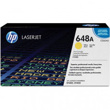 HPE 648A Color LJ CP4025 4525 Series Yellow Original LaserJet Toner Cartridge for US Government (11000 Yield) (90/Pallet) (TAA Compliant version of CE262A) - TAA Compliance CE262AG
