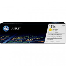 HP 131A (CF212A) Yellow Original LaserJet Toner Cartridge (1,800 Yield) - REACH, TAA Compliance CF212A