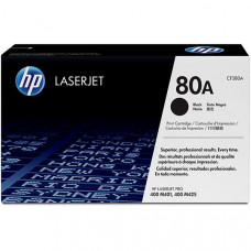 HP 80A (CF280A) Black Original LaserJet Toner Cartridge (2,700 Yield) - REACH, TAA Compliance CF280A