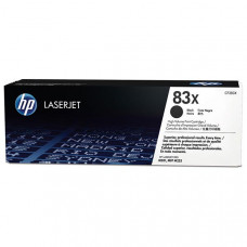 HP 83X (CF283X) Black Original LaserJet Toner Cartridge (2,200 Yield) - TAA Compliance CF283X