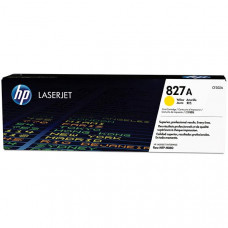 HP 827A (CF302A) Yellow Original LaserJet Toner Cartridge (32,000 Yield) - TAA Compliance CF302A