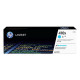 HP 410X (CF411X) High Yield Cyan Original LaserJet Toner Cartridge (5,000 Yield) - TAA Compliance CF411X