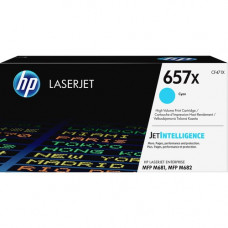 HP 657X (CF471X) Toner Cartridge - Cyan - Laser - High Yield - 23000 Pages - 1 Each - TAA Compliance CF471X